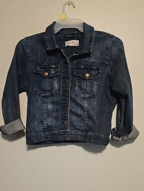 pistola Dark Blue Denim Trucker Jacket